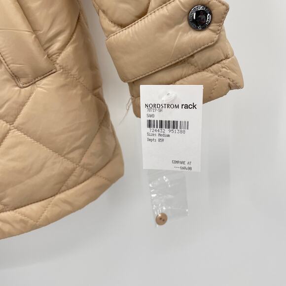 Sam Edelman Womens Diamond Quilted Hooded Jacket - Picture 3 of 12